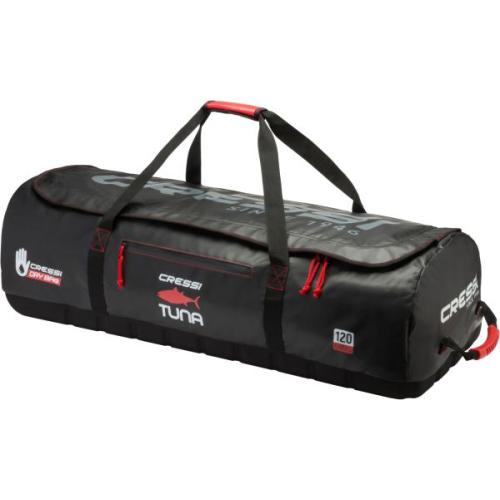Tuna Dry Wheeled Bag (black/red)