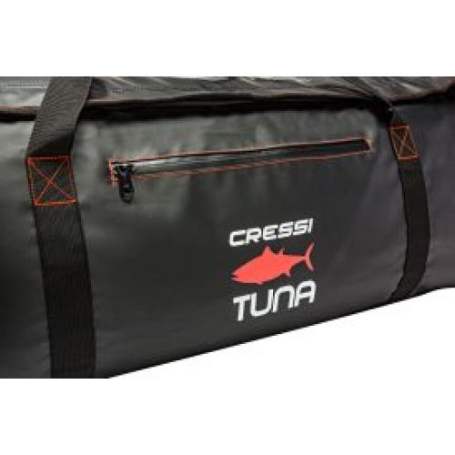 Tuna Dry Wheeled Bag (black/red)