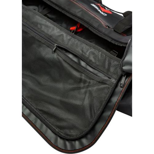 Tuna Dry Wheeled Bag (black/red)