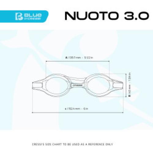 Nuoto 3.0 (black/black - smoked lens)
