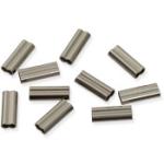 Copper Double Barrel Crimp Sleeves Ø1.8mm (10 pcs)