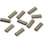Copper Double Barrel Crimp Sleeves Ø1.8mm (50 pcs)