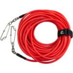 Elite Float Line with Snap Clips (red) [30 m]