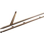 Inox Finned Shaft Ø 7 mm [150cm]