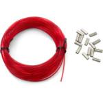 Multifilament Ø2.0mm 400lb w/ 15 Crimps (black) [50 ft]