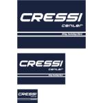 Flag Cressi Center (blue) [70x45cm 27.6x17.7in]