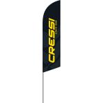 Wing Flag (black/yellow) [60 x 240 cm]