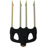 4-Prong Tempered Steel Spearhead