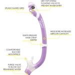 Pegaso & Iguana Dry (lilac/white)