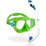 Rombo & Mini Dry (lime/azure-clear/blue)