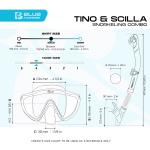Tino & Scilla (clear/ice cyan)