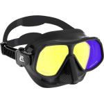 Rombo (black/black - AG yellow/blue lens)