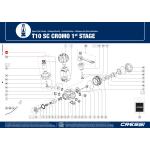 DIN Assembly for T10-SC