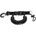 Coiled Lanyard with Split Ring and Snap