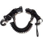 Coiled Lanyard with Split Ring and Snap