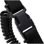 Coiled Lanyard with Split Ring and Snap
