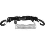 Coiled Lanyard with Clip Snaps