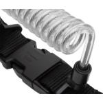 Coiled Lanyard with Clip Snaps