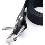 Premium Marseillaise Rubber Belt (black)