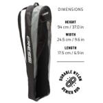 Long Fins Set Bag (black/silver)