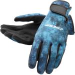 Hunter Gloves 2 mm (blue camo) [L]
