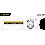 Duke Dry (clear/translucent aquamarine) [M/L]