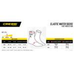 Elastic Water Socks (black) L/XL