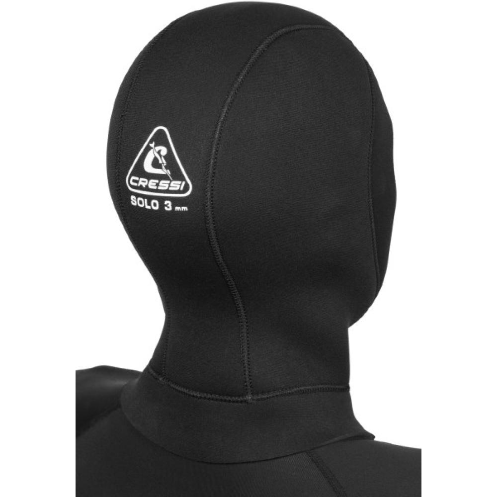 Solo Hood 3mm Unisex (black/black) [XL]