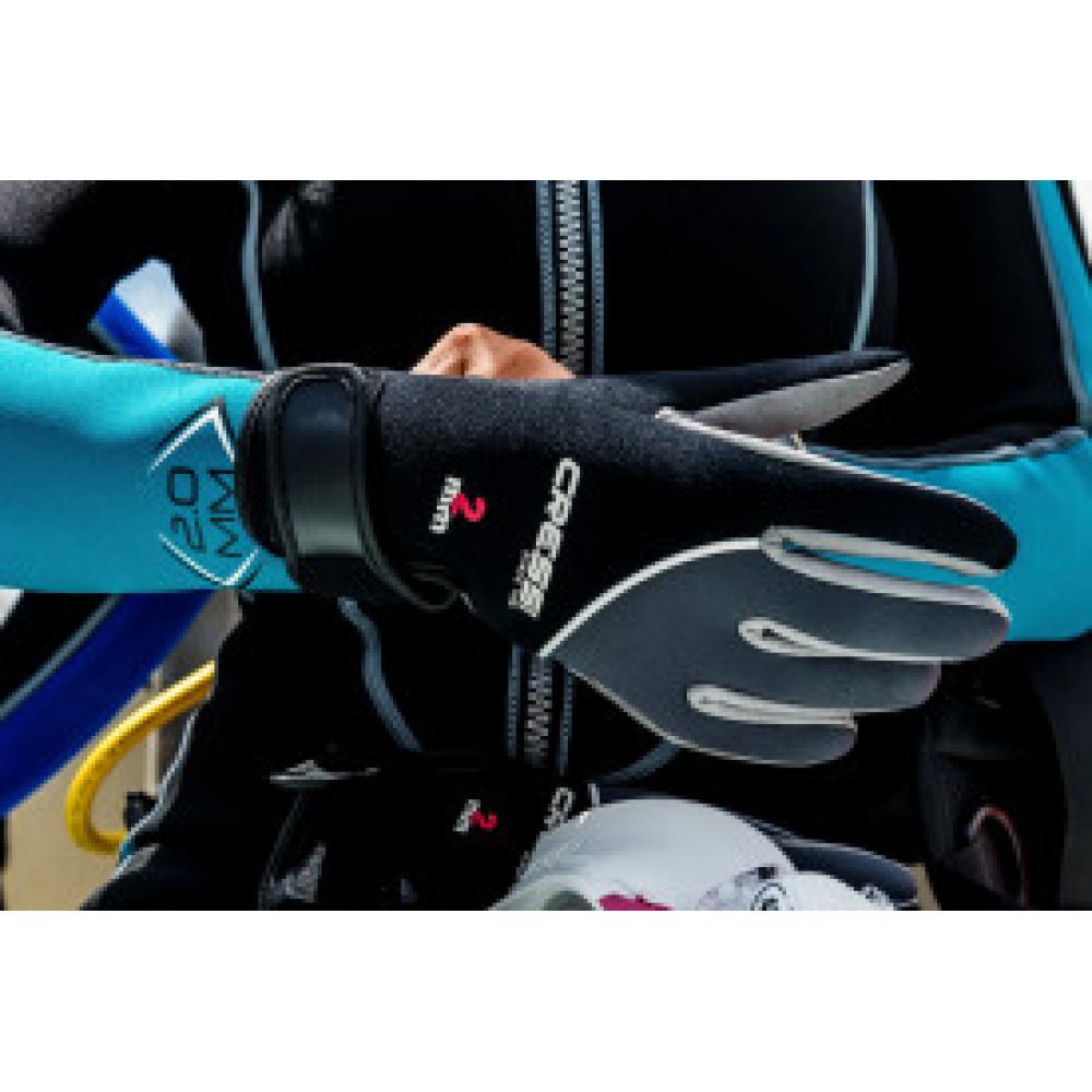 Tropical Gloves 2mm (black/grey) [S]