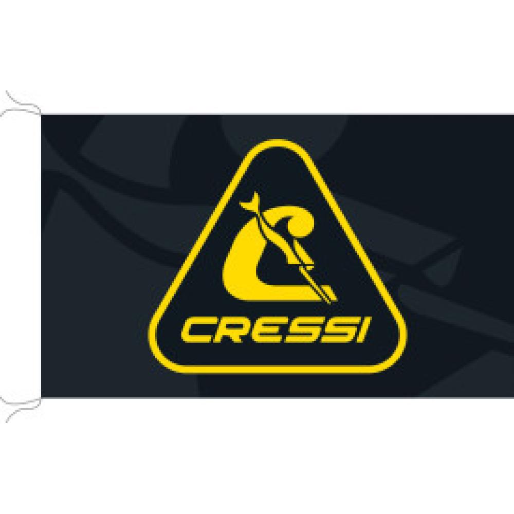Rectangle Flag (black/yellow) [150 x 90 cm]