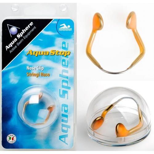 Aqua Sphere Aqua Stop Orange Nose Clip
