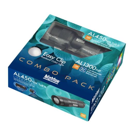 Bigblue Dive Light Combo Pack (CP-450NT-II-1300N-EZCR)