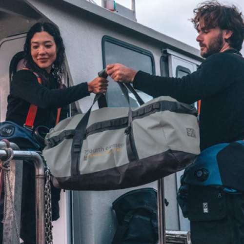 Expedition Series Duffel Bag Grey 90L