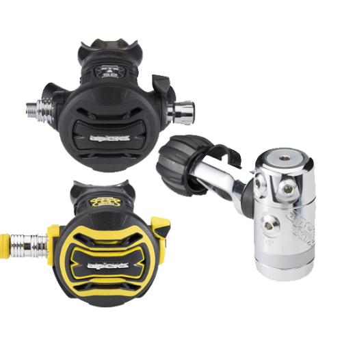 Apeks XTX50 Regulator with XTX40 Octopus Package
