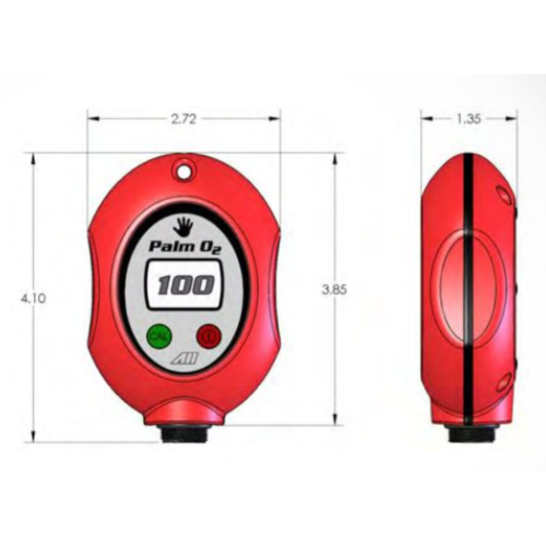 Analytical Industries Palm O2 D Oxygen Analyzer
