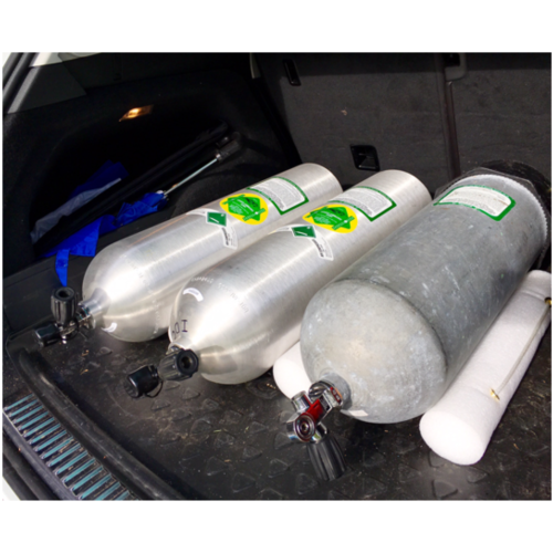 Innovative 3 Tank Styrofoam Holder