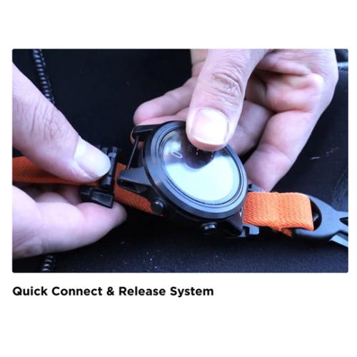 Shearwater Remoa Webbing Black Strap (For Drysuit)