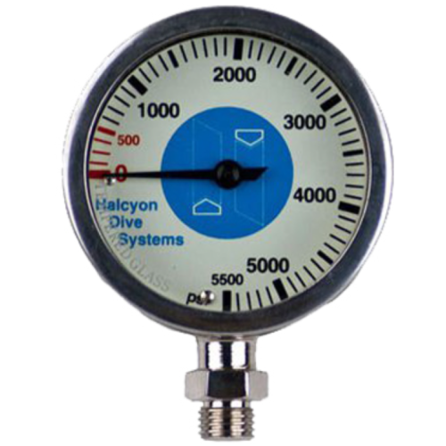Halcyon Master Diver Pressure Gauge