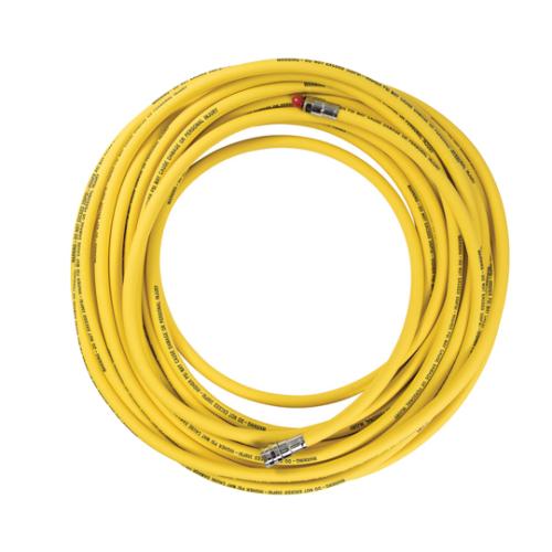 Yellow Rubber Hookah Hoses 25 Feet