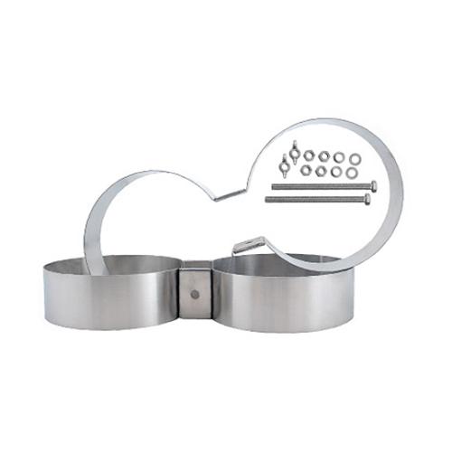 Highland Millworks Double Tank Bands SS 3"