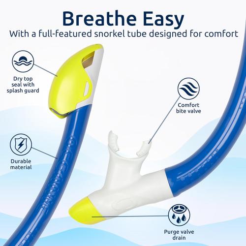 Oceanic Youth Snorkeling Set