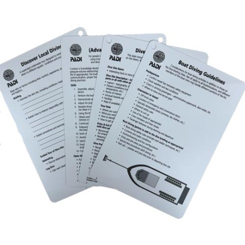 PADI Divemaster Training Slates (#60207)