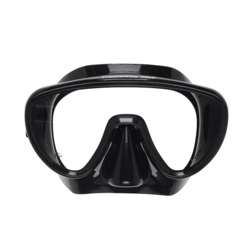 Scubapro Mini Frameless Mask Black Silicone