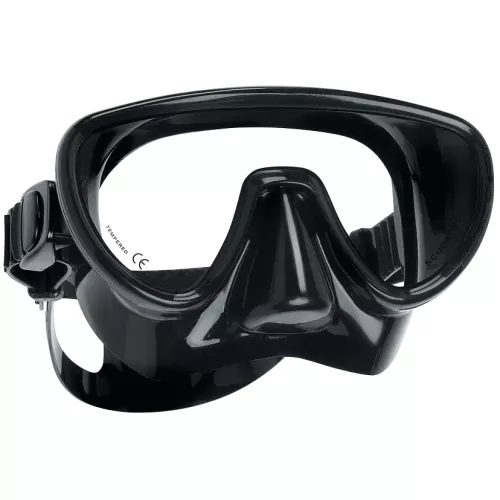 Scubapro Mini Frameless Mask Black Silicone