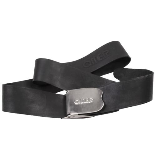 Omer Rubber Weight Belt with Stainless Steel Buckle