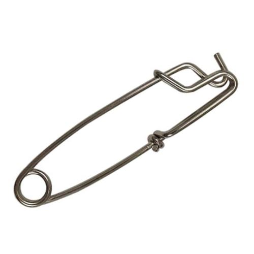 Highland 4.0 Inch Stainless Steel Tag Line Clip