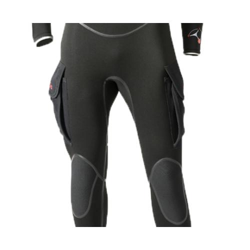 Hollis NeoTek 8/7/6mm V2 Hooded Semidry Suit
