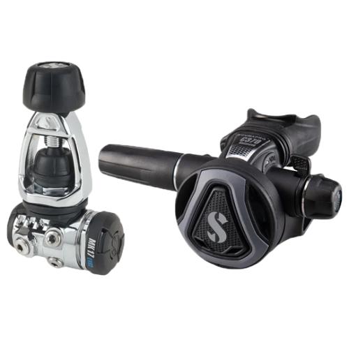Scubapro MK17 EVO 2/C370 Dive Regulator System (Black Graphite)