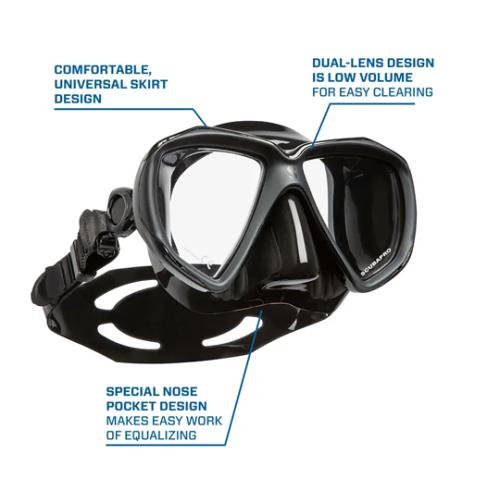 Scubapro Spectra Dual-Lens Scuba Mask
