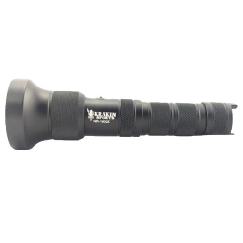 Kraken Sports NR-1800Z Adjustable Beam Dive Light